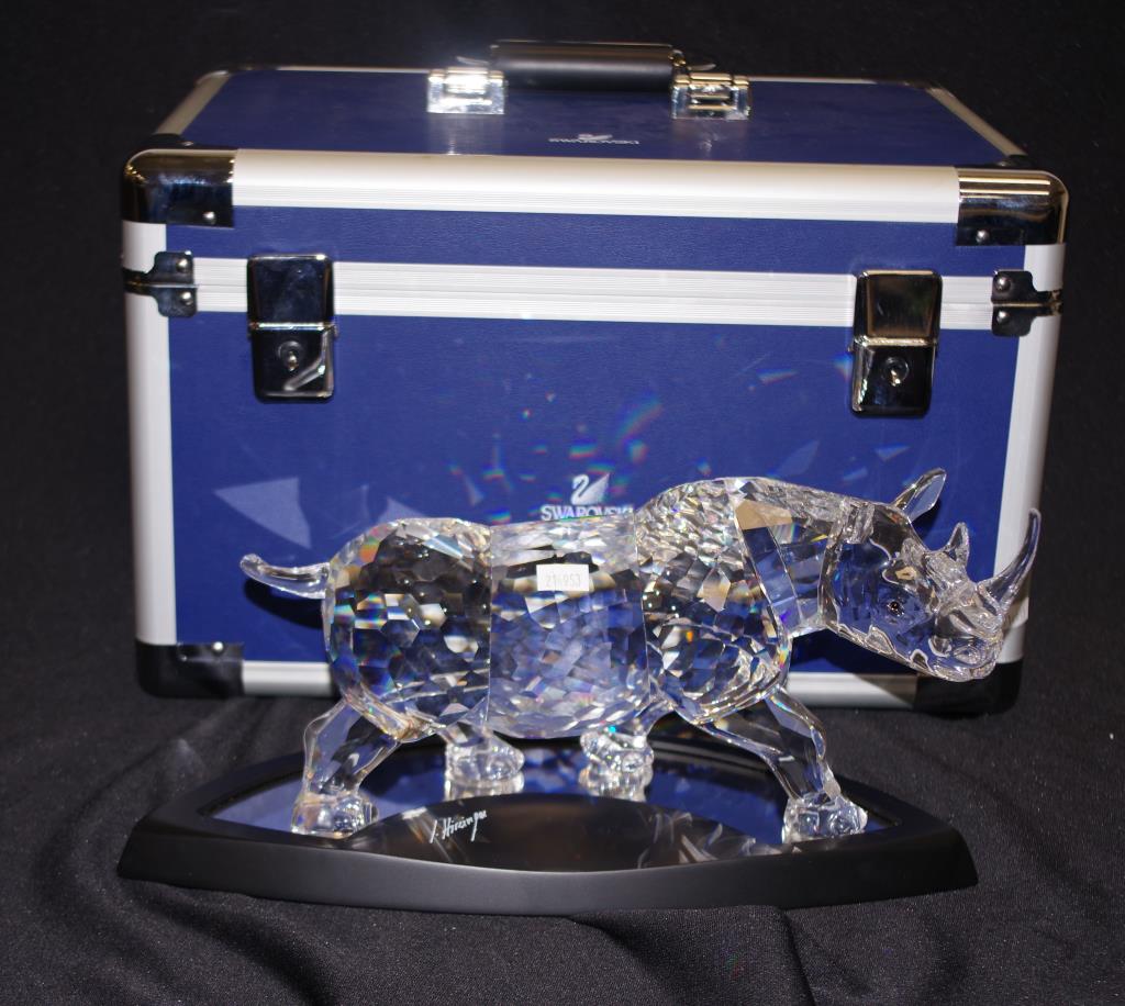 Swarovski limited edition Rhinoceros figure - Image 6 of 6