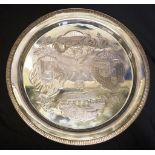 Oman sterling silver tray