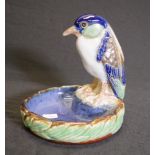 Rare Doulton Lambeth night heron bibelot