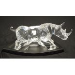 Swarovski limited edition Rhinoceros figure