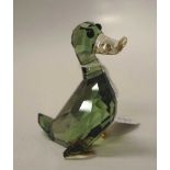 Swarovski crystal Lovlots Duke the duck figurine