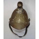 NSW Fire Brigade brass firemans Helmet