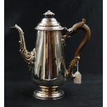 Vintage silver plate coffee pot
