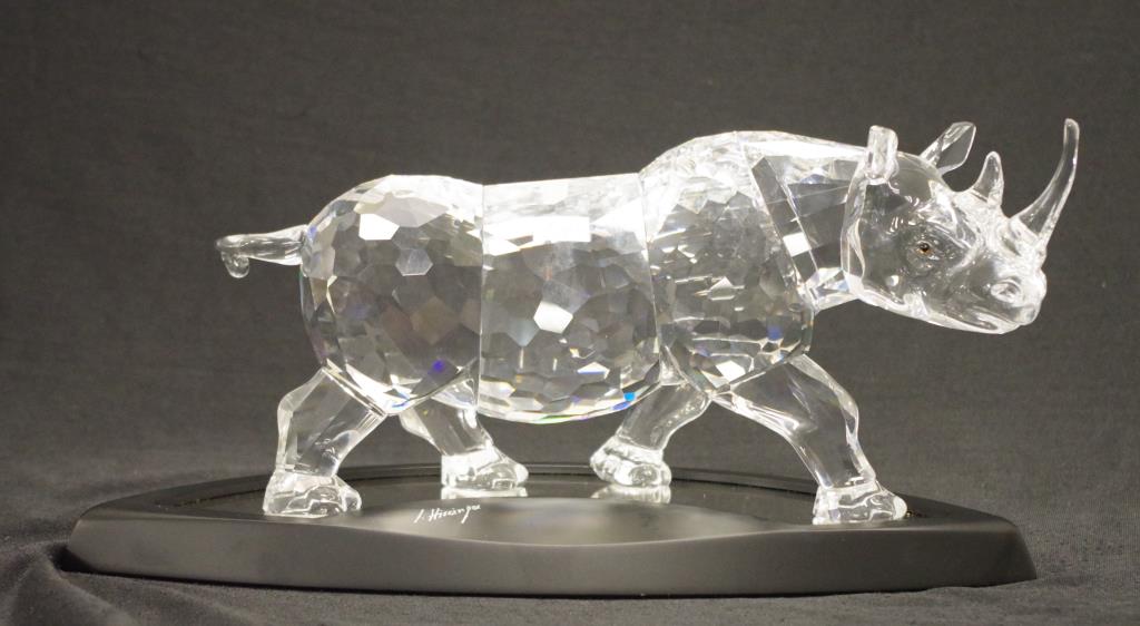 Swarovski limited edition Rhinoceros figure - Image 2 of 6