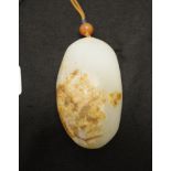 Chinese decorative stone pendant