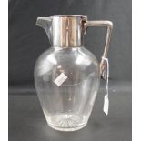 Christopher Dresser sterling silver claret jug