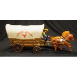 Vintage wagon master toy