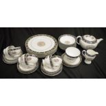 Wedgwood "Runnymede" part dinner/tea set