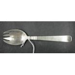 Art Deco Danish silver spork