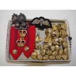 Quantity of Royal Artillery buttons badges