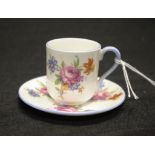 Shelley miniature coffee cup & saucer