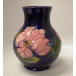 Large Moorcroft magnolia vase