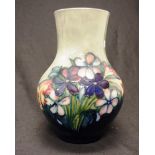 Moorcroft spring flowers vase