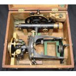 Cased theodolite by Cooke Troughton & Simms