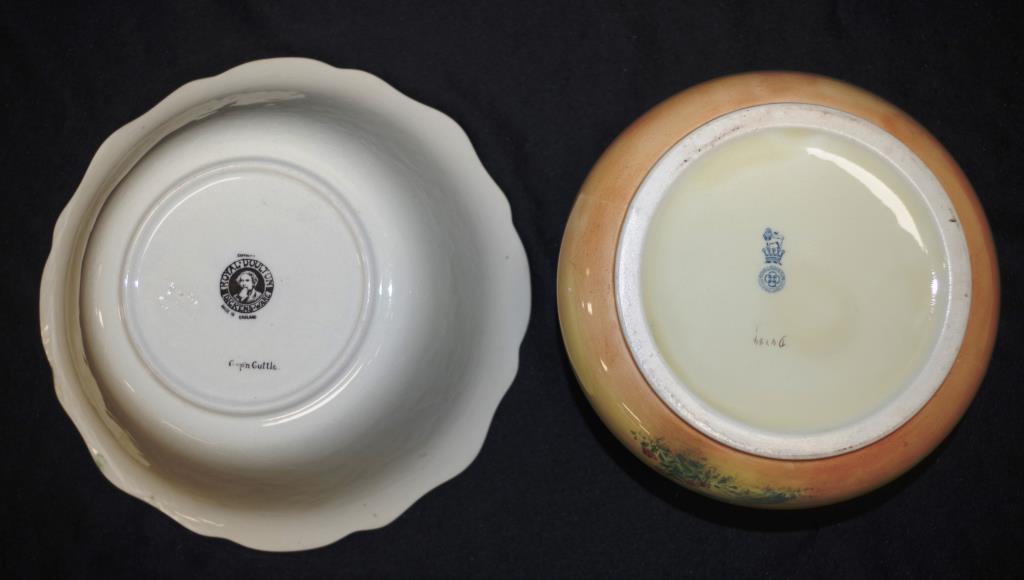 Two various Royal Doulton seriesware bowls - Image 3 of 3