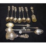 Group Hildesheim Germany silver spoons
