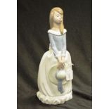 Nao Spain standing girl with hat figure