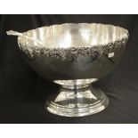 Paramount silver plate punchbowl