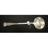 Good silver plate soup ladle