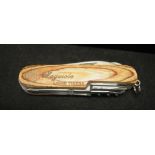Boxed Laguiole multi function pocket knife