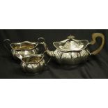 Edwardian silver plate tea service