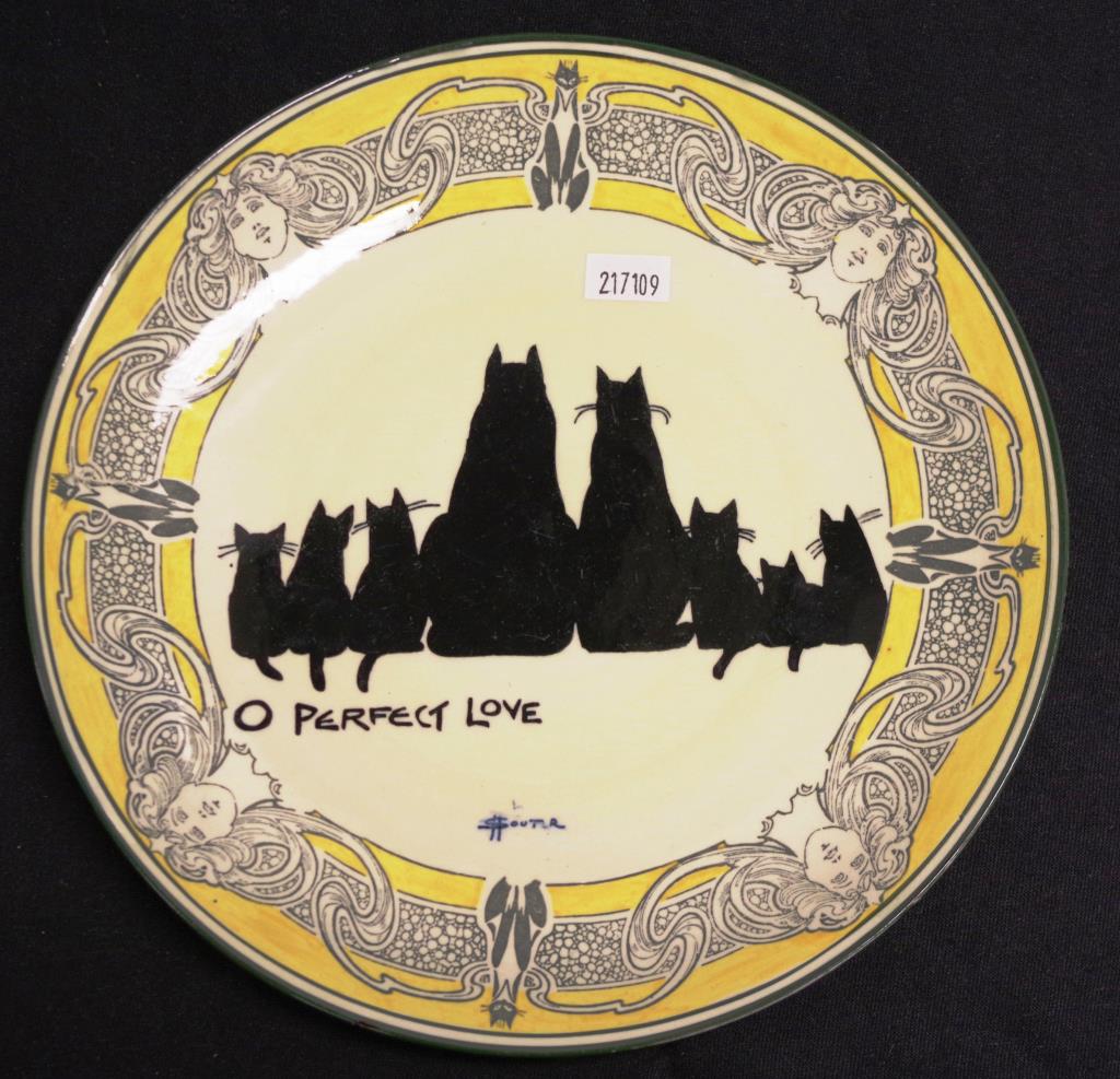 David Henry Souter for Royal Doulton Kateroo plate