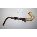 Fine antique timber & meersham pipe