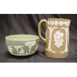 Two early jasperware pieces