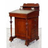 Edwardian mahogany Davenport desk