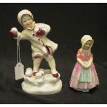 Royal Worcester Doughty 'December' figure