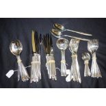 Seventy two piece pearl royale Gero cutlery set