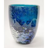 Peter Raos Monet spring art glass vase