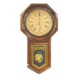Antique Ansonia Regulator wall clock