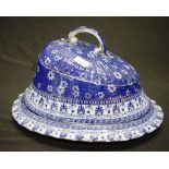 Shelley 'Cloisello Ware' covered cheese dish