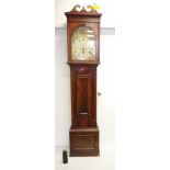 Georgian long case grandfather clock