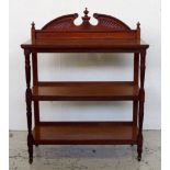 Edwardian 3 tier dumb waiter