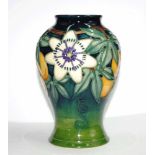 Moorcroft Passion Fruit pattern vase