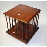 Vintage table top revolving book case