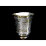 Ottoman Empire silver beaker