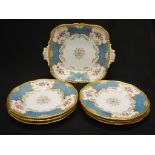 Coalport bone china batwing dessert set