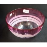 Richard Morrell Australian art glass bowl