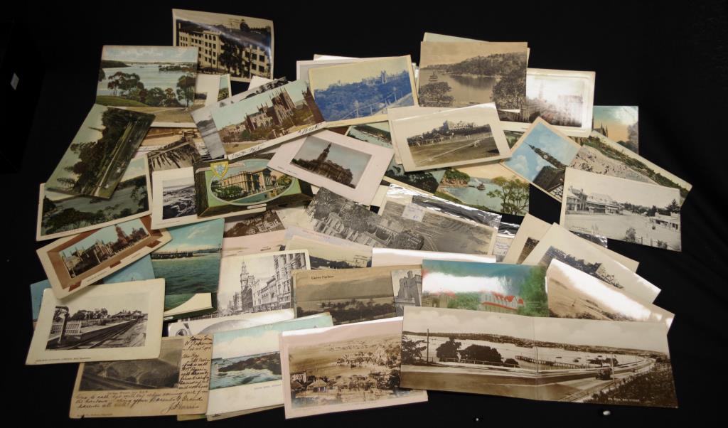 Quantity of antique & later Sydney postcards
