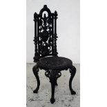 Good cast iron chair