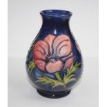 Moorcroft Anemone pattern vase