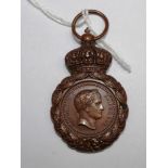 Napoleon bronze medallion