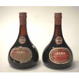 Two bottles 102 Para liqueur port