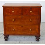 Antique huon pine chest of drawers