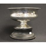 Sterling silver footed bowl