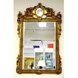 Belgian gilt framed mirror