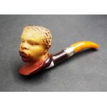 Good Edward VII cased tobacco pipe